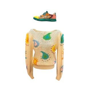 Camper Sneakers
Vintage Paisley Sweater